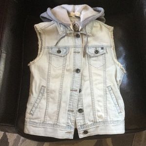 Volcom Denim Vest Size XS